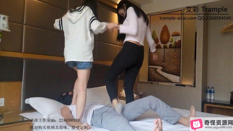 萌萌&宝宝双人足下地狱,18分钟高清MP4女王心