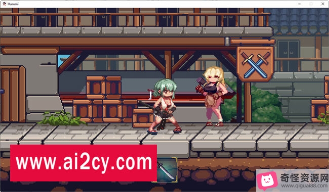 美女剑客晴美:动作冒险游戏,解压密码pwjbl视频大小/数量