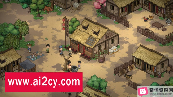 大侠立志传:江湖生存模拟器,像素版RPG游戏,中文语音,开放世界,初出茅庐,帮助弱胀娆名望