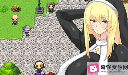 修女缇亚利斯之吟纹圣女:轻松战斗RPG,PC+安卓,汉化作弊版