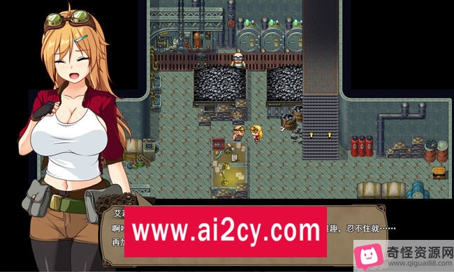 埃琳娜与机魔之都ver1.10AI精翻汉化版:女主视角探险RPG游戏