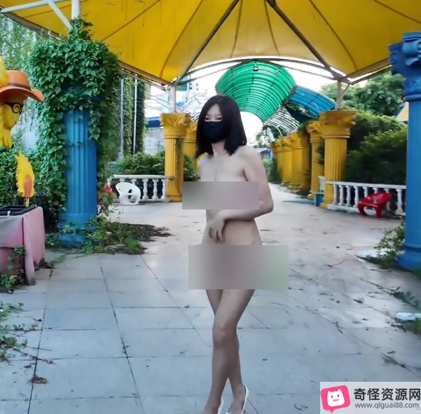 cikaimoon废弃游乐场探险偶遇视频3部1.63GB感觉的